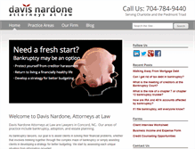 Tablet Screenshot of davisnardone.com